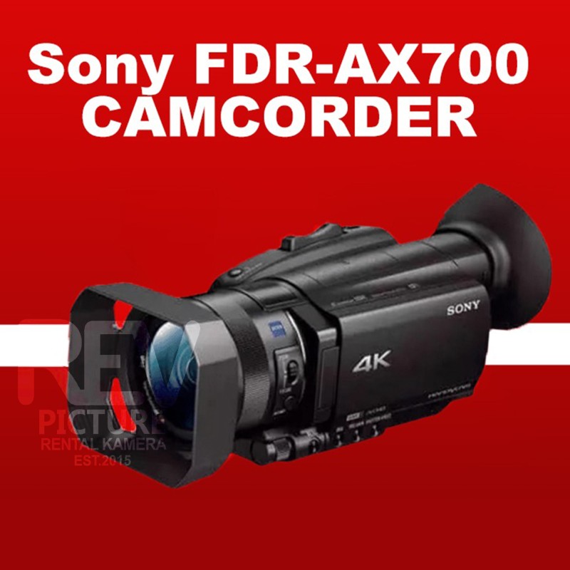 Sony FDR-AX700 Camcorder